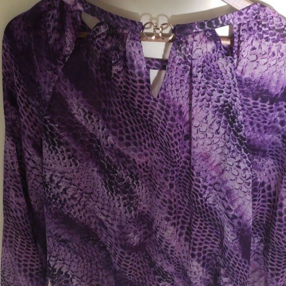 JENNIFER Lopez Purple Leopard print - Picture 3 of 4